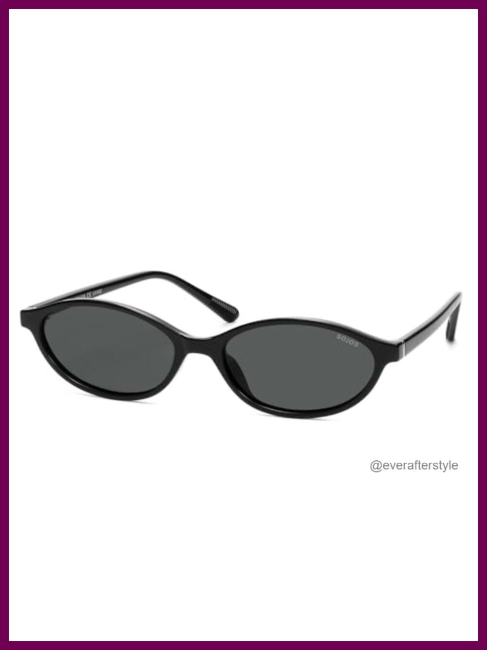 TR90 Polarized Oval Cat Eye Sunglasses UV400 Narrow Face Women